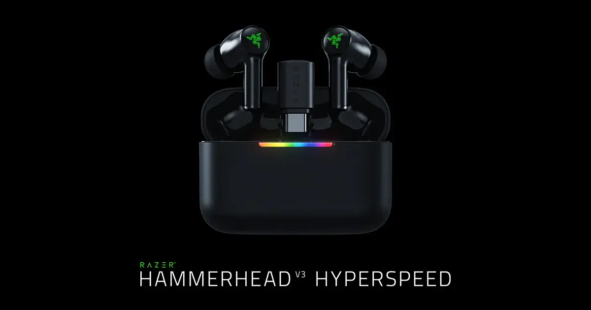 Razer Hammerhead V3 HyperSpeed official product image